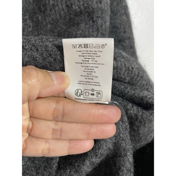 La Maille Sezane Sweater XL Super Kid Mohair Merino Minimalist Old Money Luxury - Picture 6 of 10